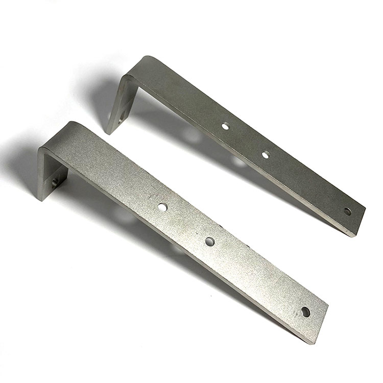 Große, flachwinklige Edelstahl-Wandaluminium-L-förmige, flache Lowes-Eckhalterung