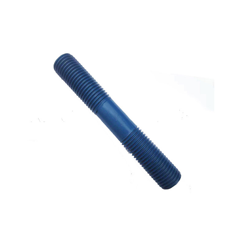 PTFE TEFLON Blauer Stehbolzen aus Edelstahl 316L 316 304 mit doppelten Enden